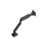 single black monitor arm
