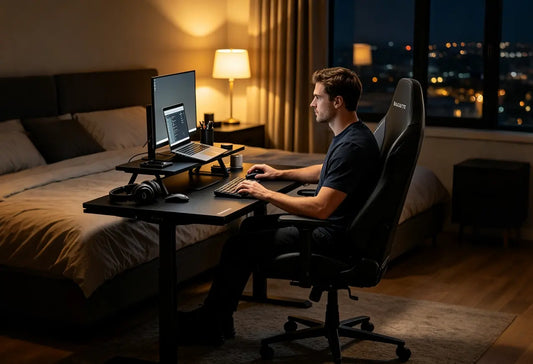 Blacklyte ergonomic standing desk