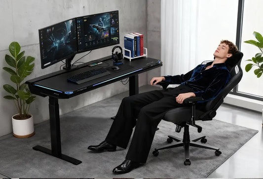 Blacklyte gaming chair feels comfortable for long hours