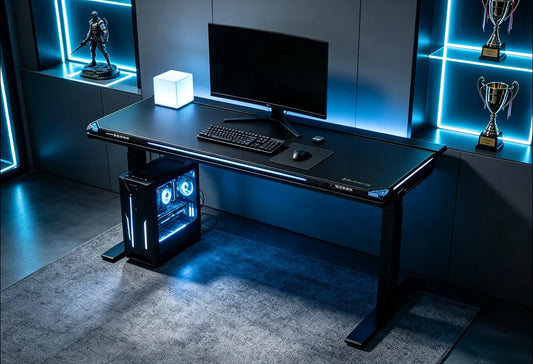 Blacklyte large gaming desk