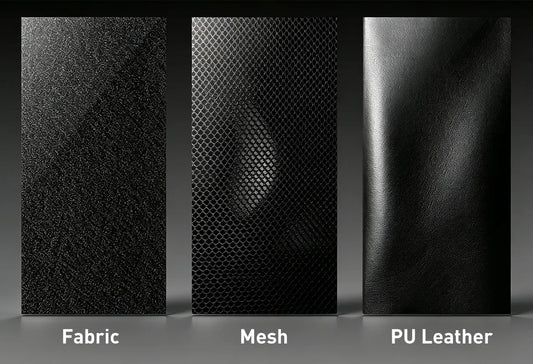 Different materials for gaming chairs