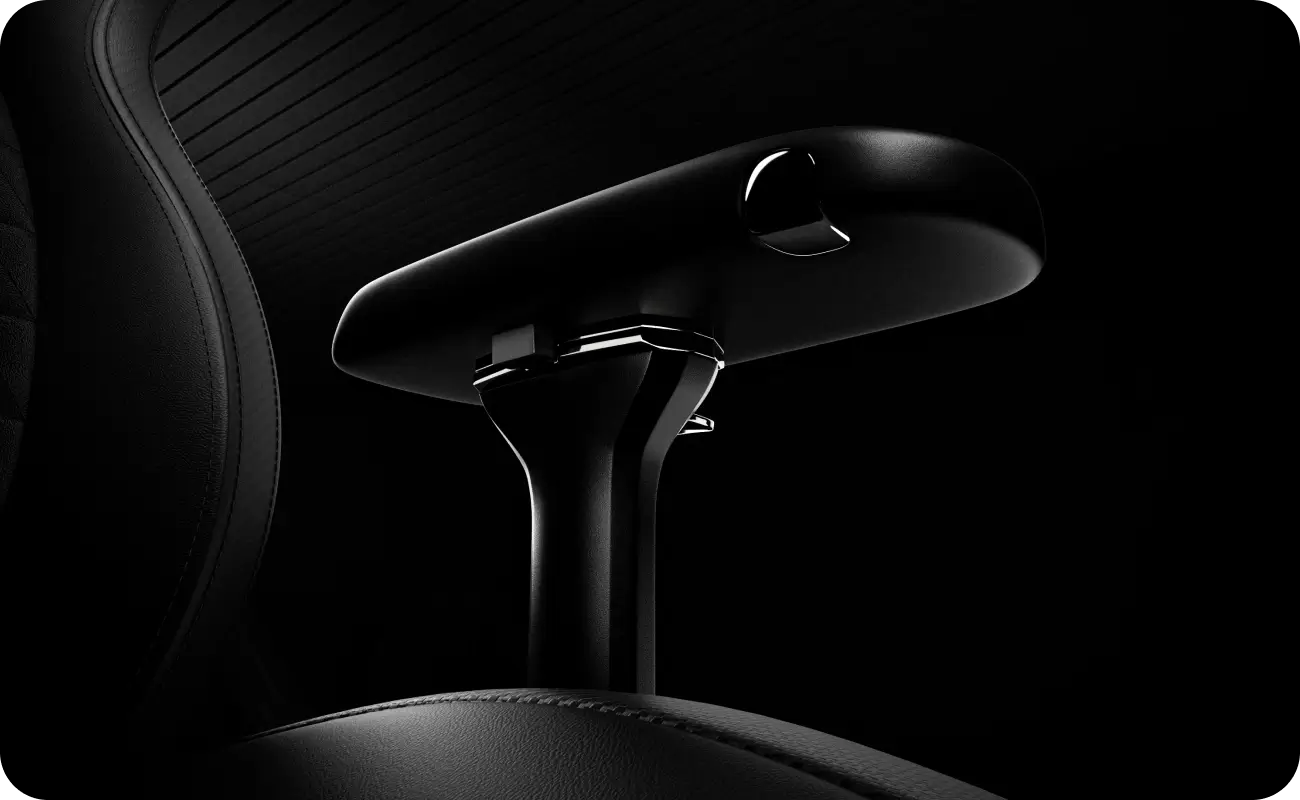 Blacklyte Kraken Pro gaming chair with dynamic and precise armrests