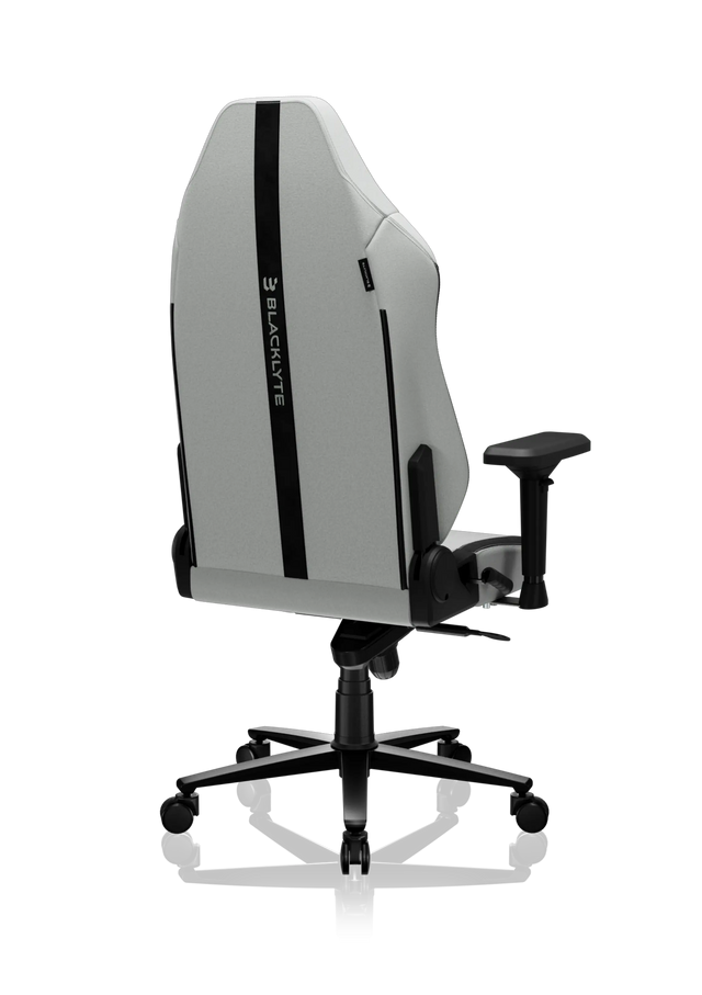Blacklyte Athena grey fabric gaming chair