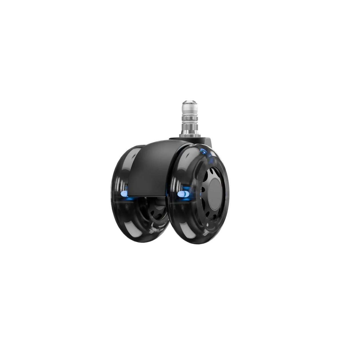 Blacklyte gaming chair luminous roller blade casters