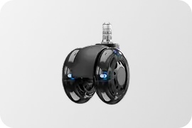 Luminous Rollerblade Casters (Set of 5)