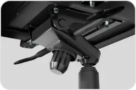Bottom frame of adjustable gaming chairs with tilt mechanism