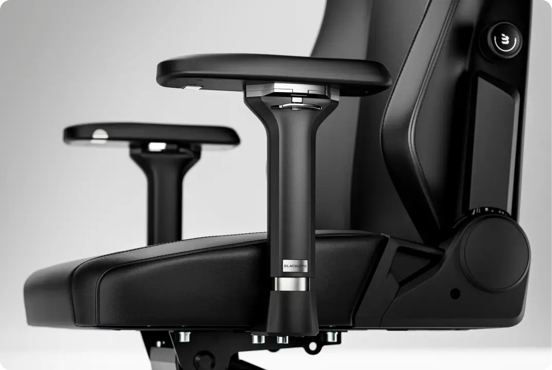 Athena pro stylish gaming chair with adjustable armrests