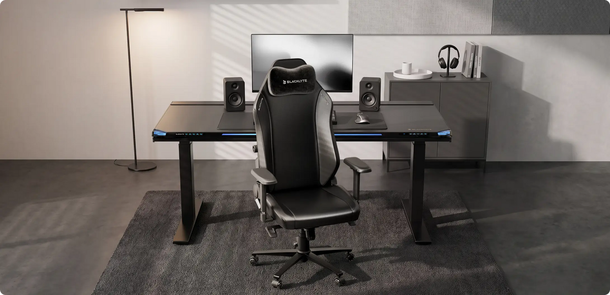 Athena pro top-rated gaming chair in a home office
