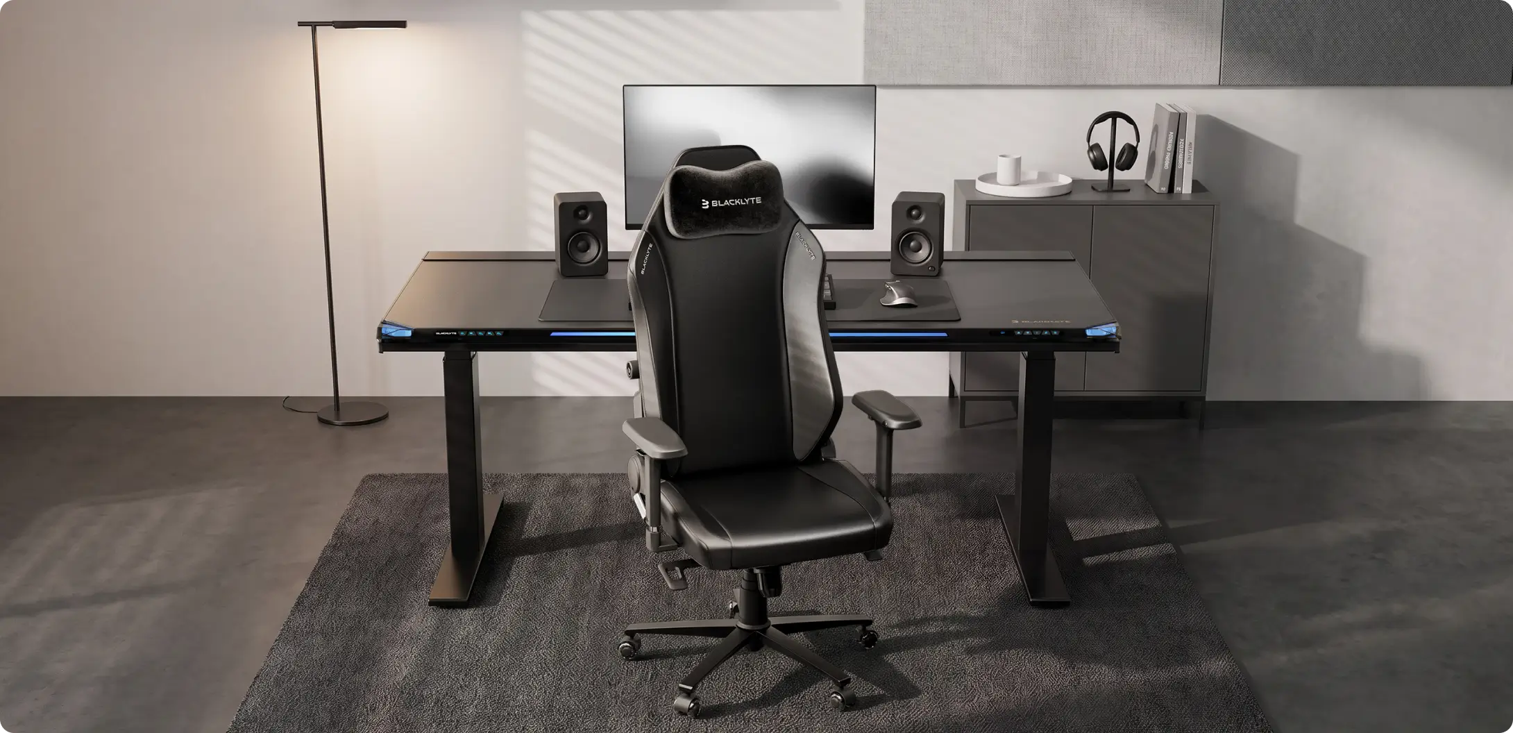 Athena pro top-rated gaming chair in a home office