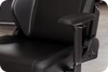 White gaming chair and desk for home use