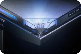 Best standing gaming desk with LED lights