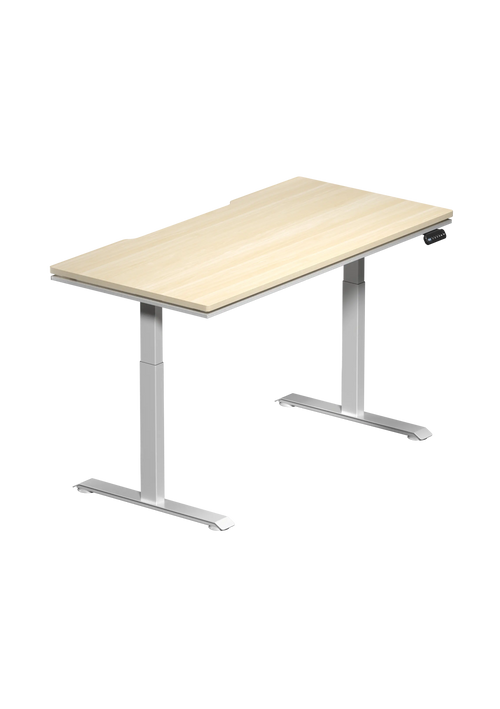 Atlas Lite Standing Desk - Oak / Medium
