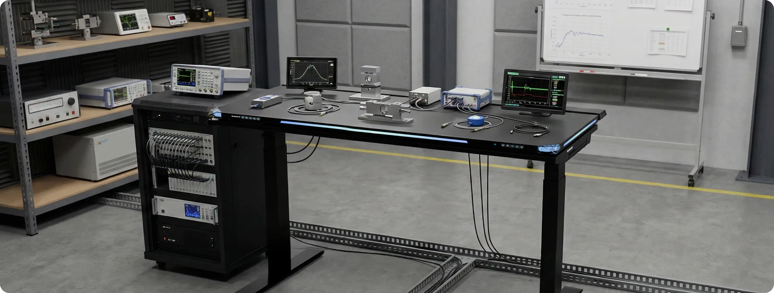 Atlas gaming desk under test