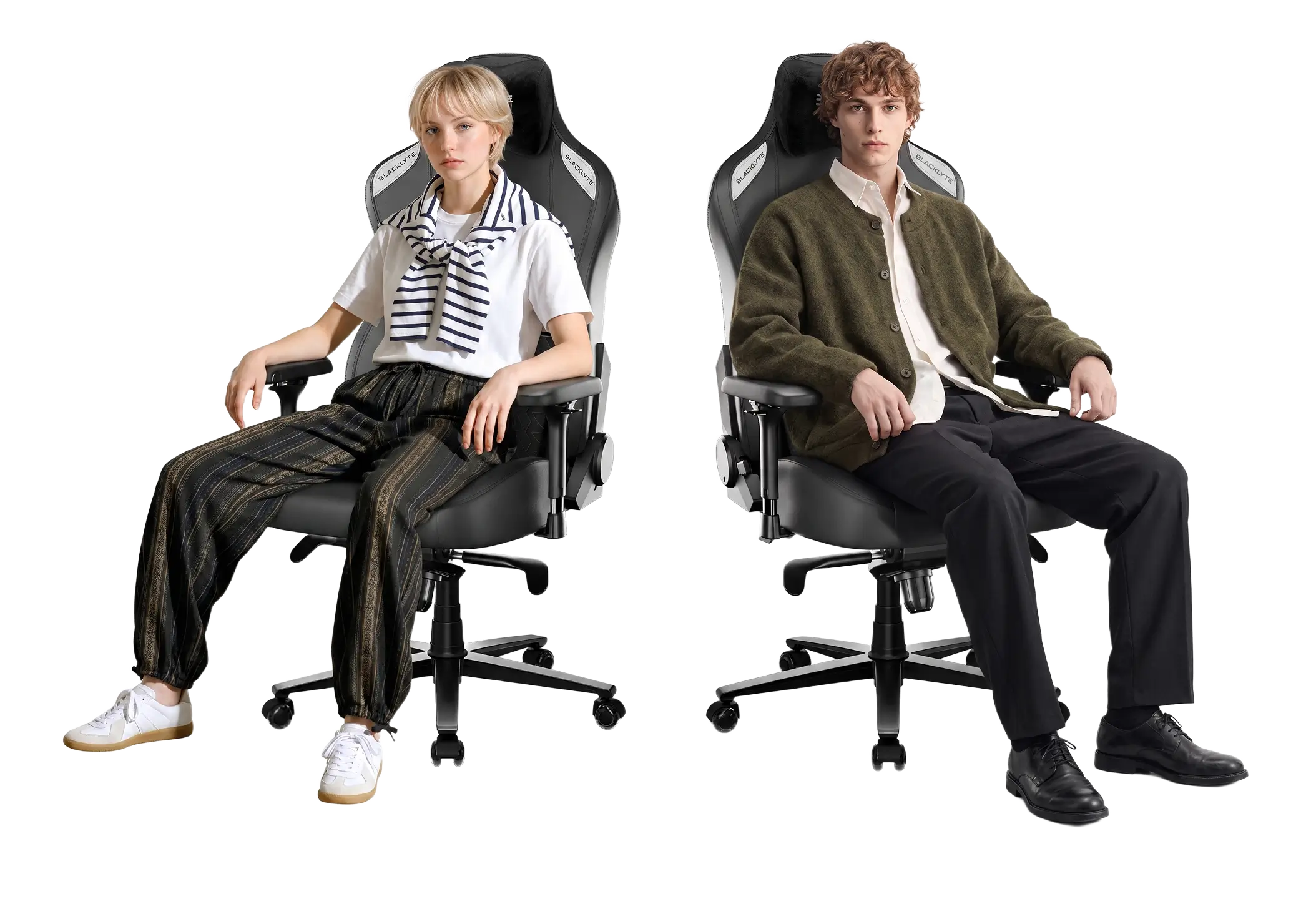 Blacklyte Kraken Pro gaming chair suitable for different body types including big and tall persons