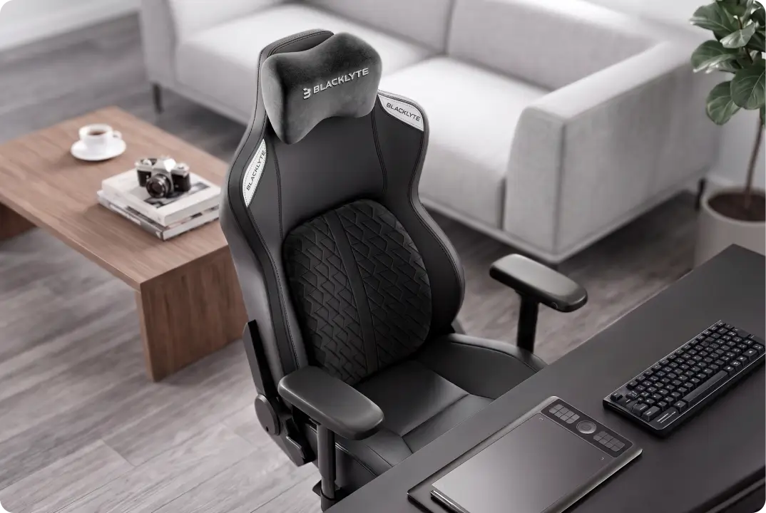 Blacklyte comfortable gaming chair for home use