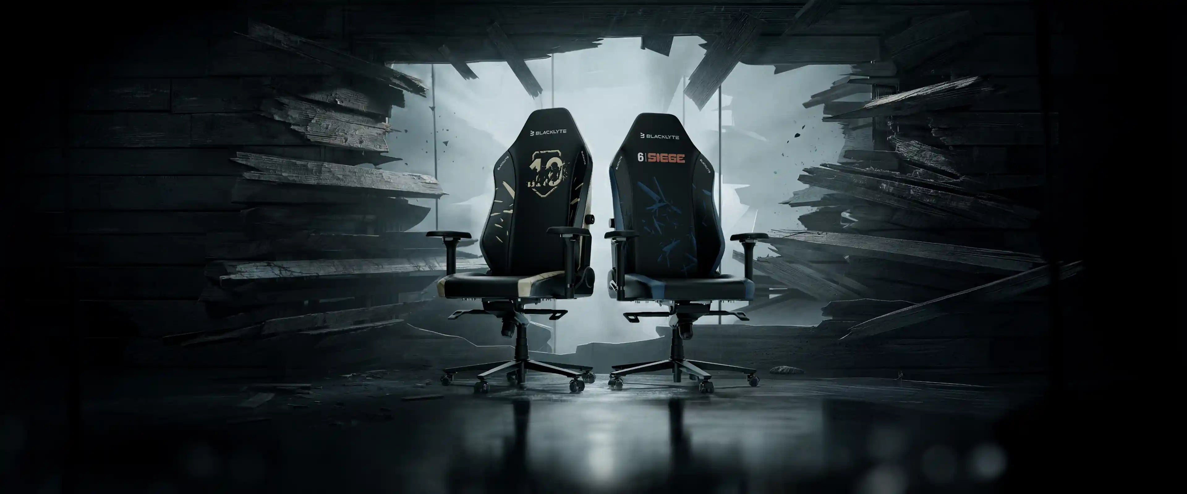 Spoit Chair R6 Blacklyte R6 Gaming Chair UK | Rainbow Six Siege Athena Pro Edition
