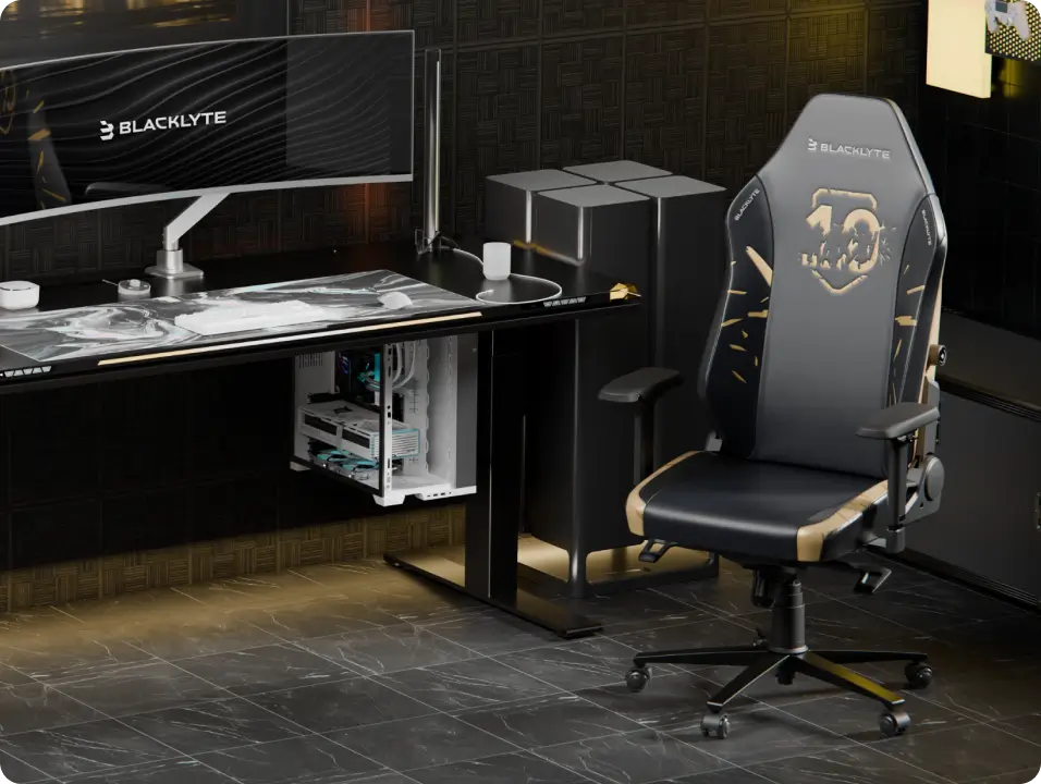 Exclusive R6 10th Anniversary chair for gaming room setups