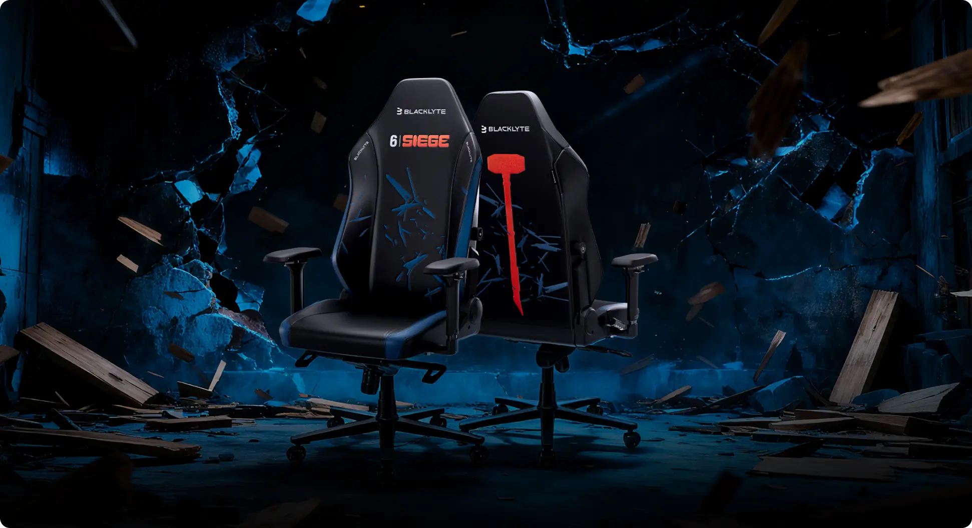 R6 Siege Edition gaming chair with sleek design and durable build quality