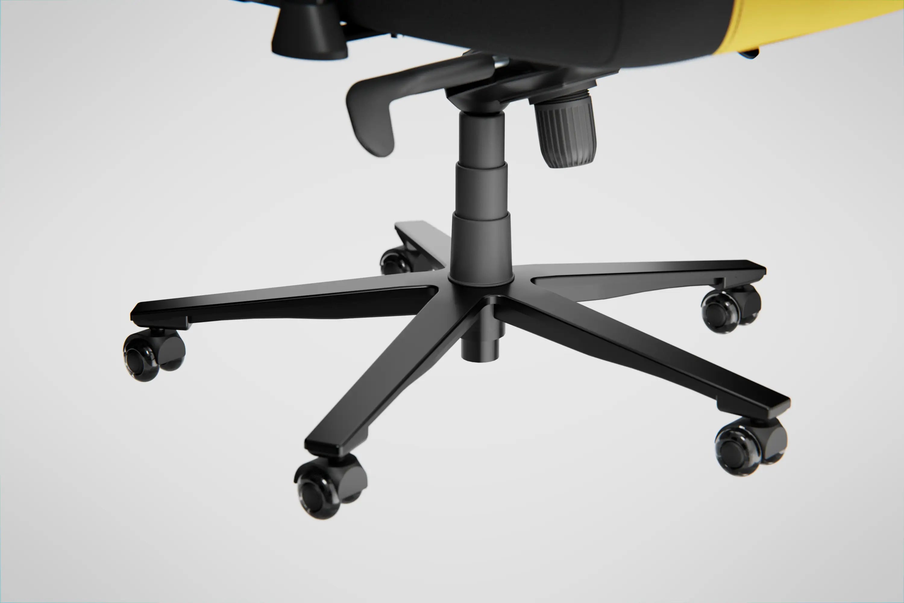 Caster Wheels of Blacklyte Athena Pro Gaming Chair