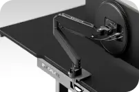 Atlas single-monitor arm mount for desk