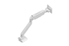 Blacklyte Atlas single-monitor arm mount—White