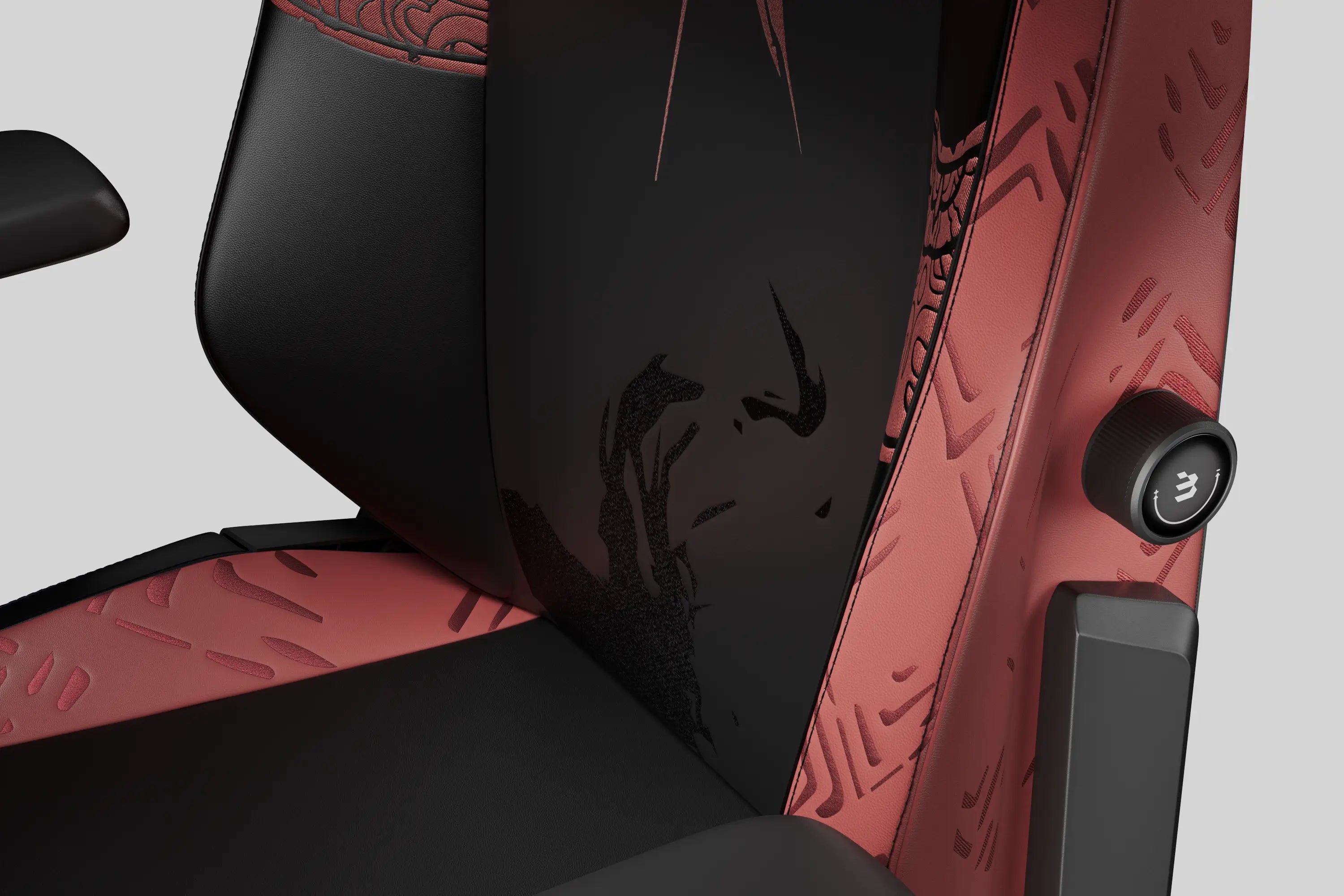 Comfortable Ergonomic Gaming Chair with Adjustable Lumbar Support