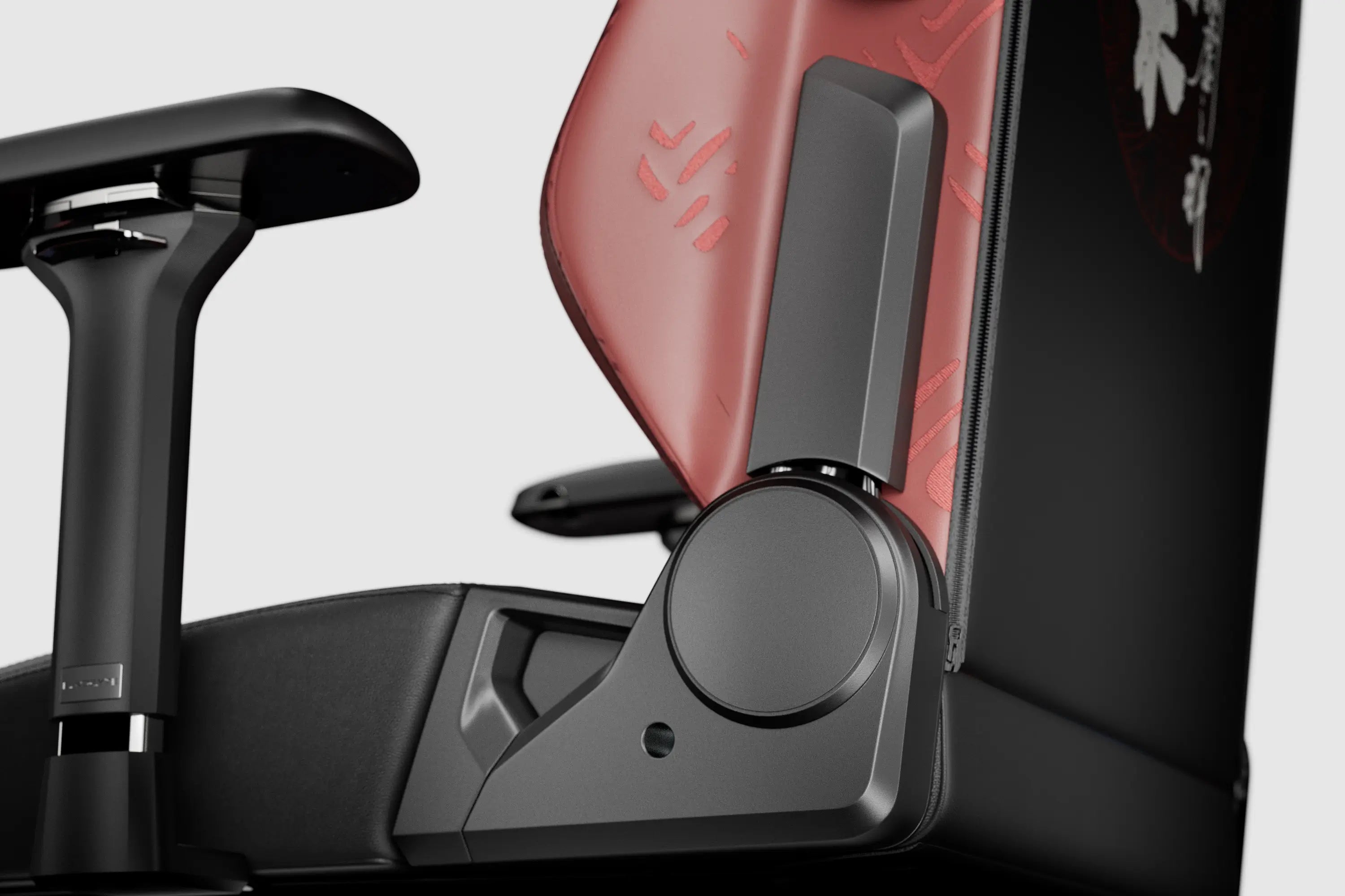 Side View of Blacklyte Gaming Chair WUCHANG Edition